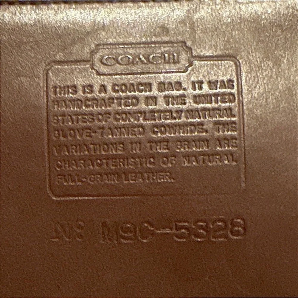 Coach Metropolitan Briefcase Messenger Bag
